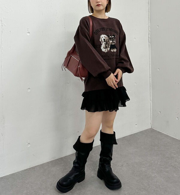 archives「イヌＪＱミドルニットプルオーバー」|ニット・セーター|