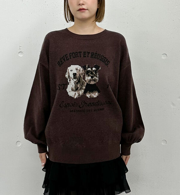 archives「イヌＪＱミドルニットプルオーバー」|ニット・セーター|