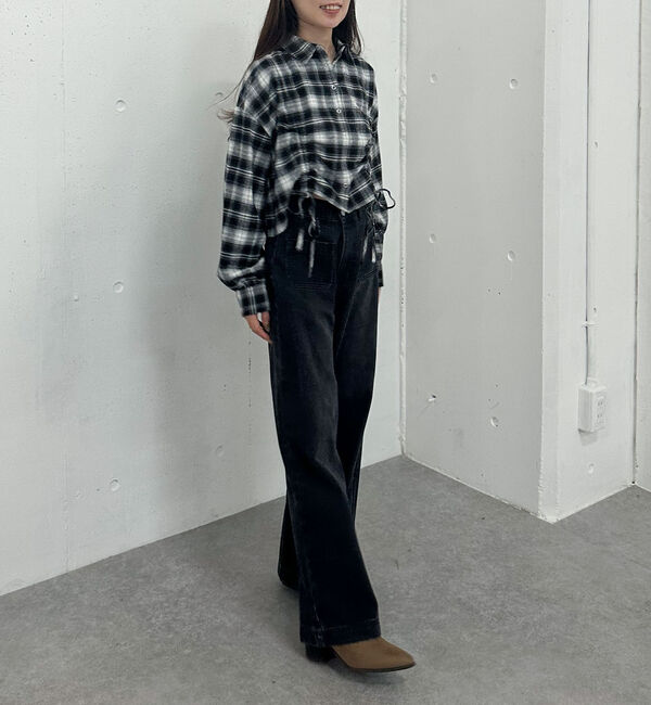 archives「ドロストチェックネルシャツ」|シャツ・ブラウス|