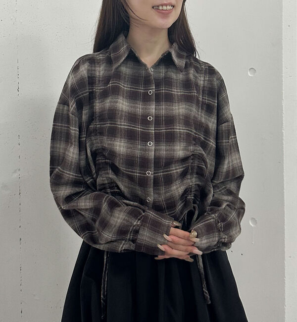 archives「ドロストチェックネルシャツ」|シャツ・ブラウス|
