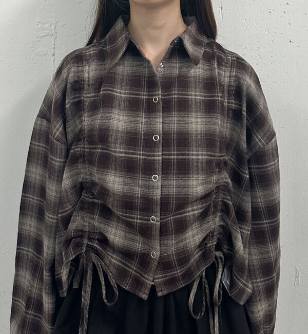 archives「ドロストチェックネルシャツ」|シャツ・ブラウス|