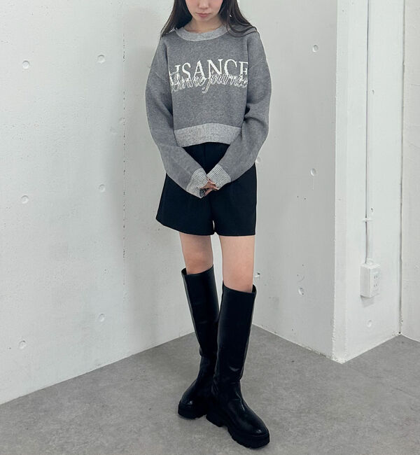 archives「ロゴＪＱショートニットプルオーバー」|ニット・セーター|