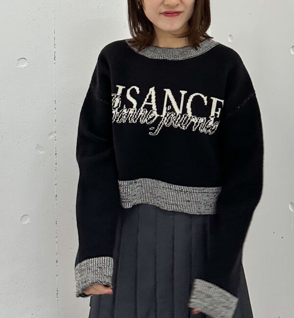 archives「ロゴＪＱショートニットプルオーバー」|ニット・セーター|