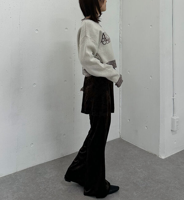 archives「ロゴＪＱショートニットプルオーバー」|ニット・セーター|