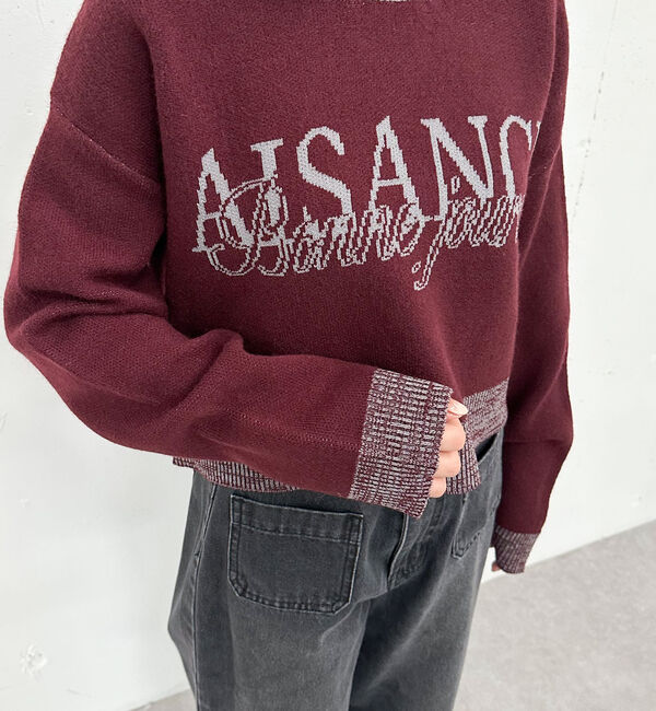 archives「ロゴＪＱショートニットプルオーバー」|ニット・セーター|