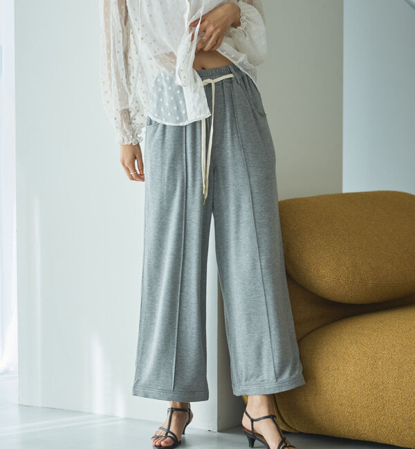 Doux archives「とろみ裏毛イージーパンツ」|チノ|