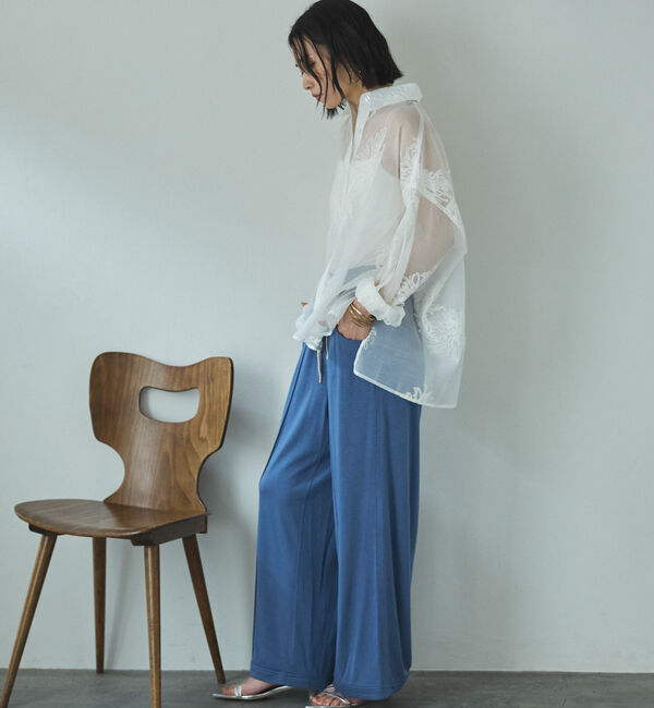 Doux archives「とろみ裏毛イージーパンツ」|チノ|