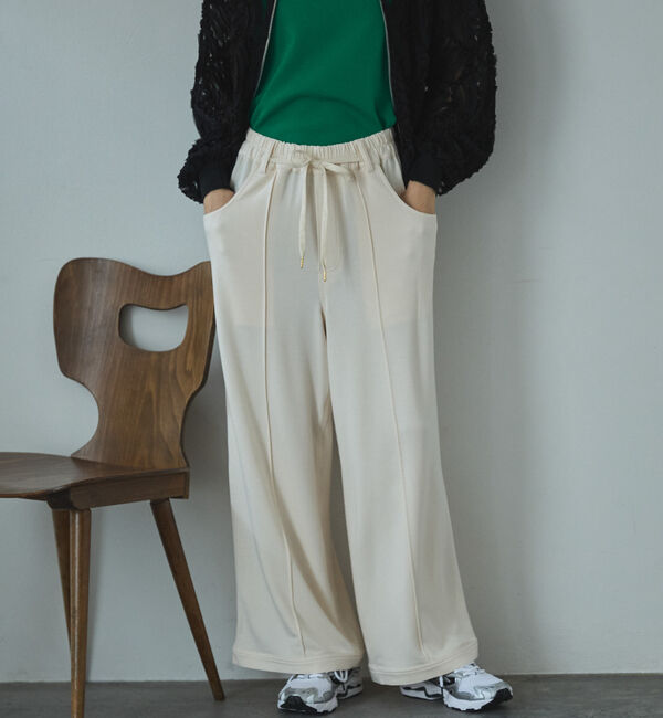 Doux archives「とろみ裏毛イージーパンツ」|チノ|IVORY