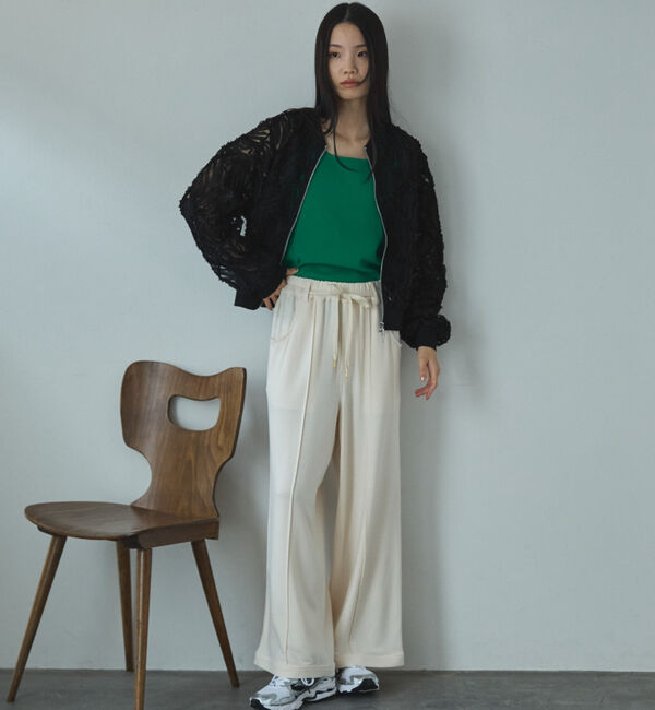 Doux archives「とろみ裏毛イージーパンツ」|チノ|