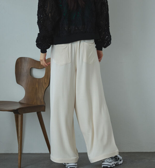 Doux archives「とろみ裏毛イージーパンツ」|チノ|