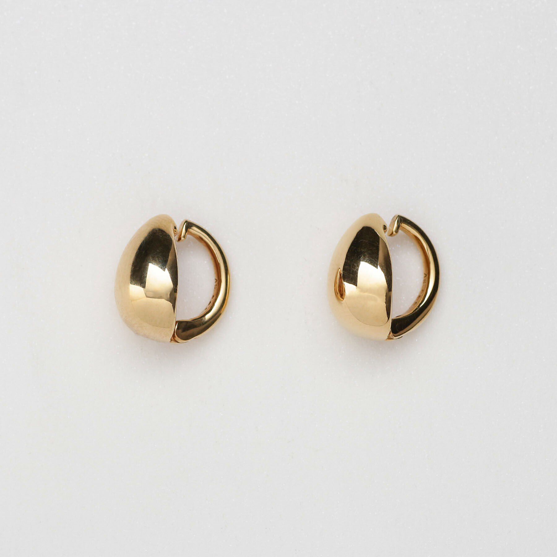 COCOSHNIK ONKITSCH「シルバー ペアシェイプ　イヤリング GP」|イヤリング|