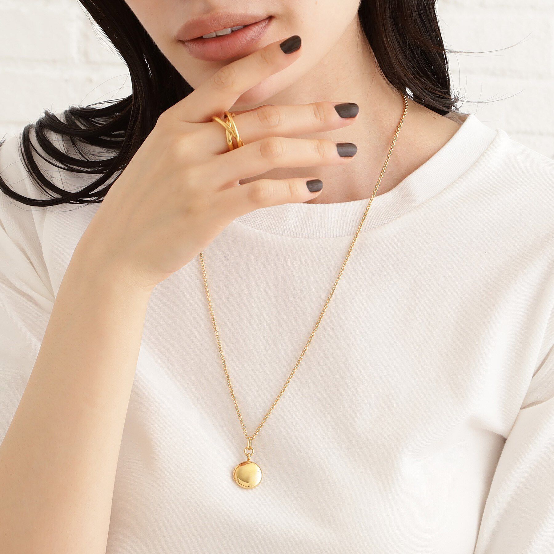 COCOSHNIK ONKITSCH「シルバー バンドリング トリプル GP」|リング|