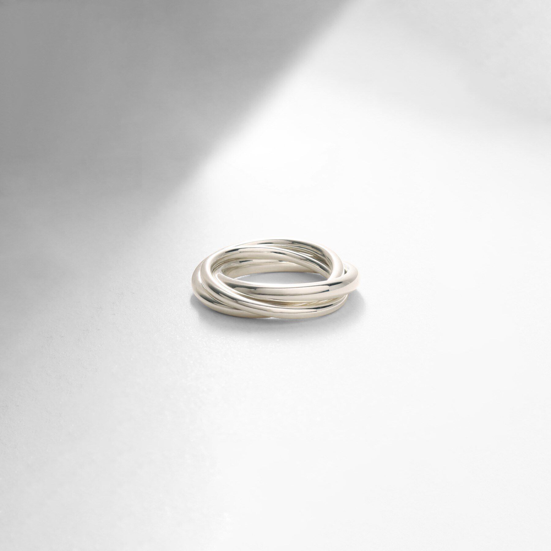 COCOSHNIK ONKITSCH「シルバー バンドリング トリプル」|リング|