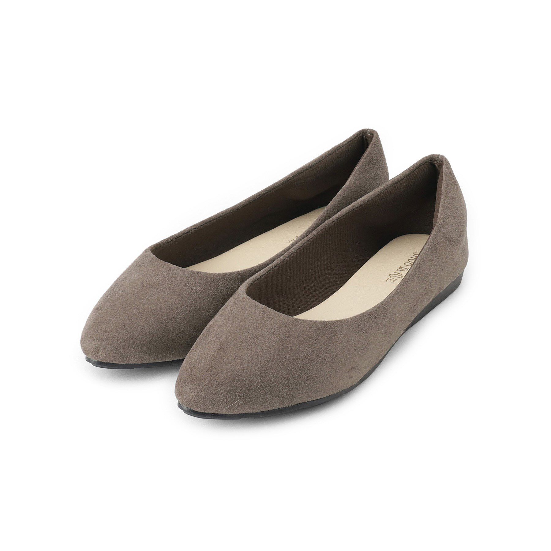 SHOO･LA･RUE「ラクチン フラットパンプス」|その他|トープ(054)