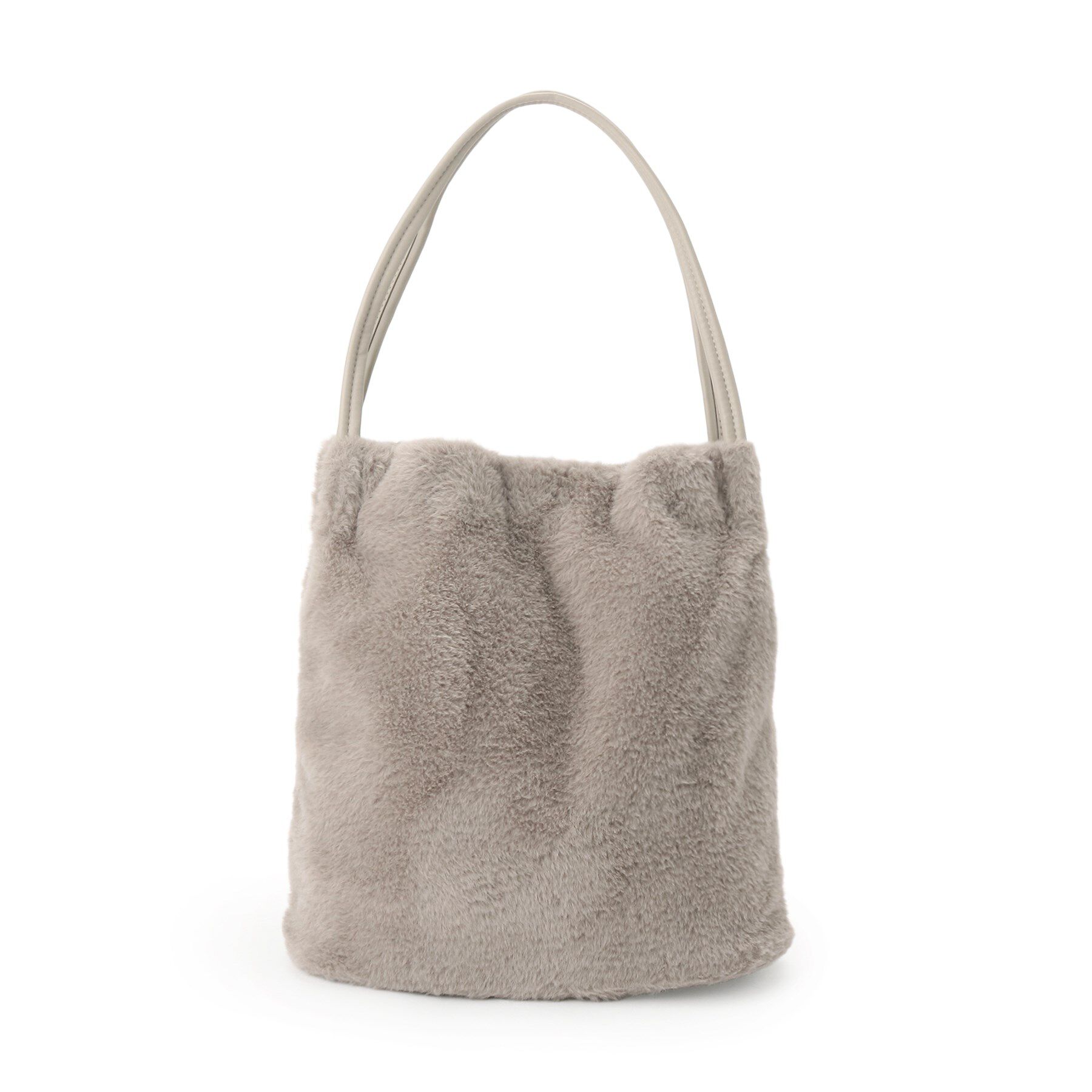 SHOO･LA･RUE「つまみハンドルフェイクファートートバッグ」|トートバッグ|