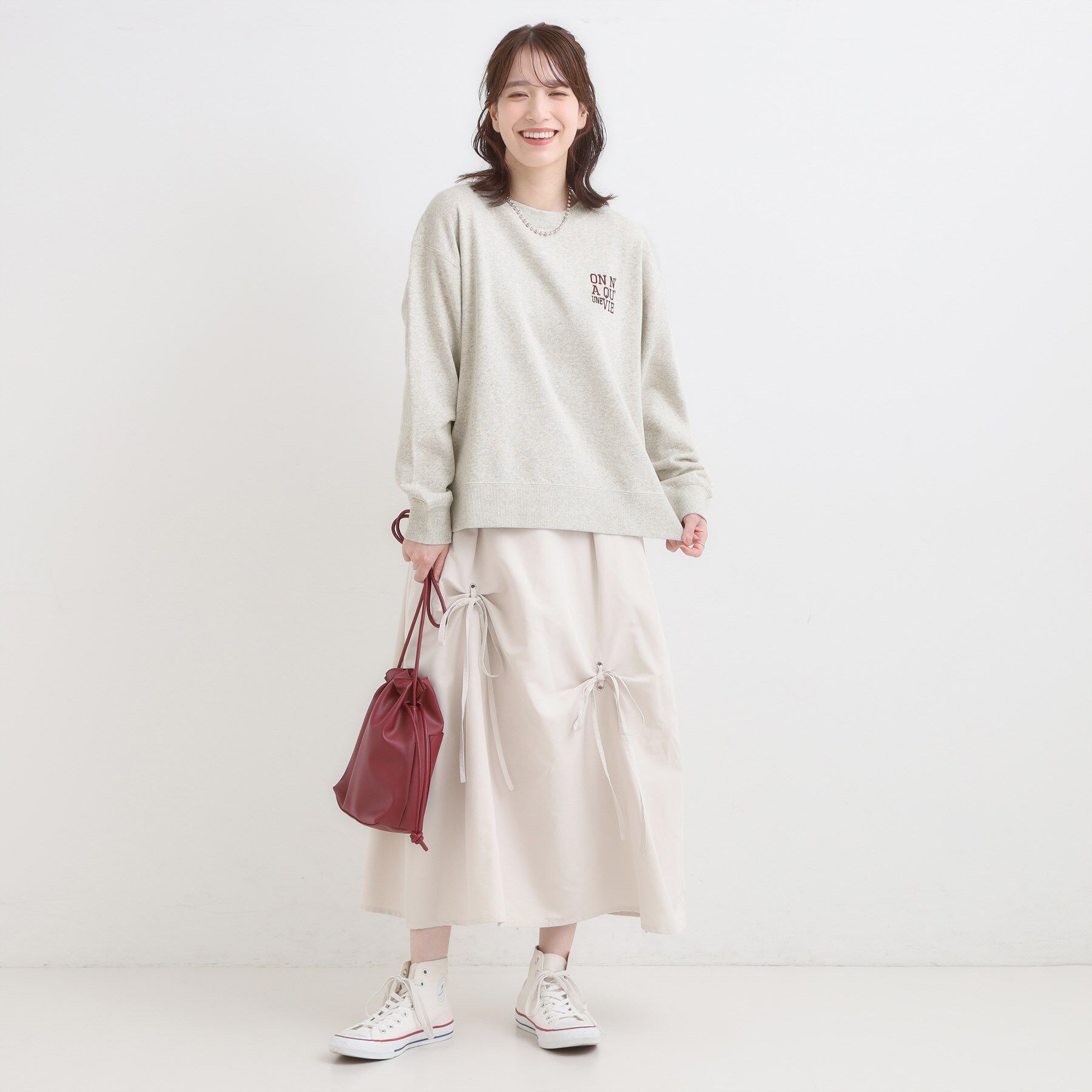 SHOO･LA･RUE「グラフィックアソート裏毛スウェット」|パーカー|