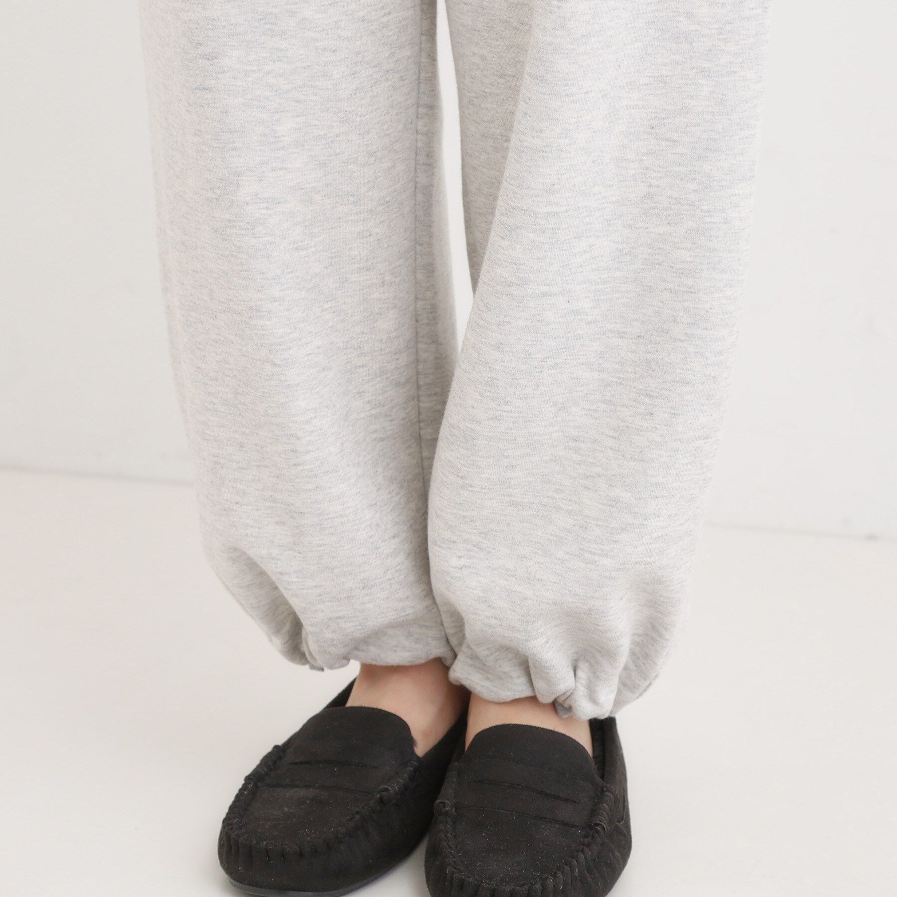 SHOO･LA･RUE「【洗濯機可/S-LL】春まで着られる ダブルフェイス スウェットパンツ」|その他|