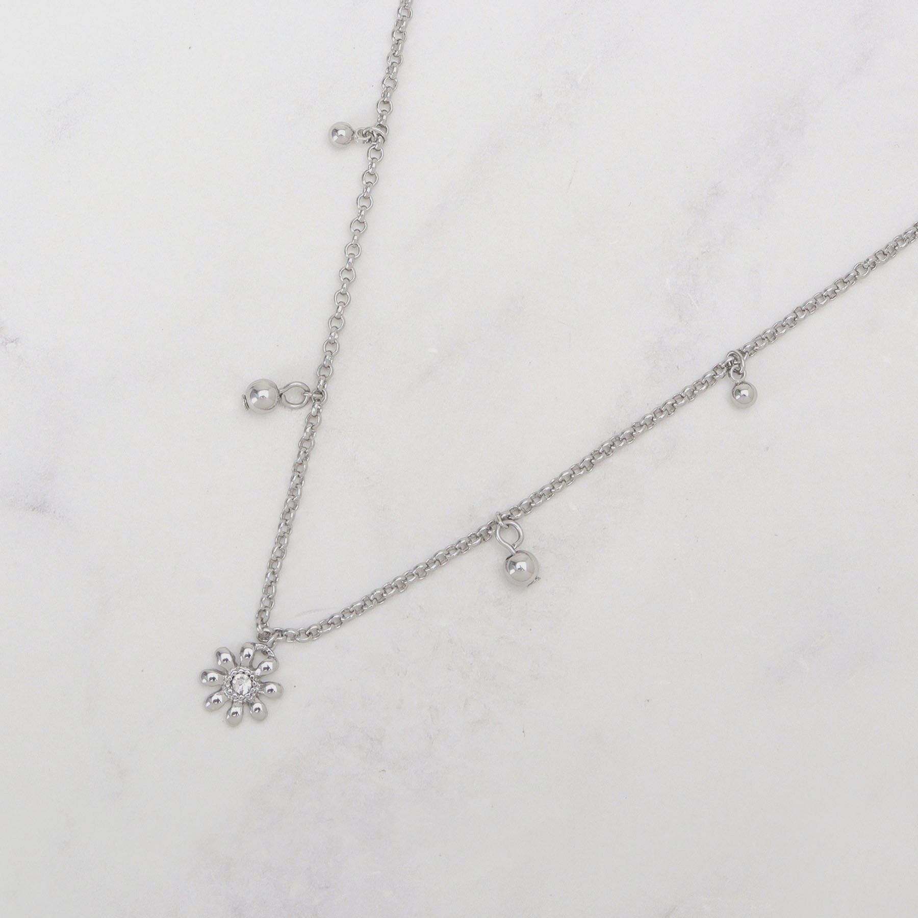 SHOO･LA･RUE「ミニデイジー飛ばしネックレス」|ネックレス|