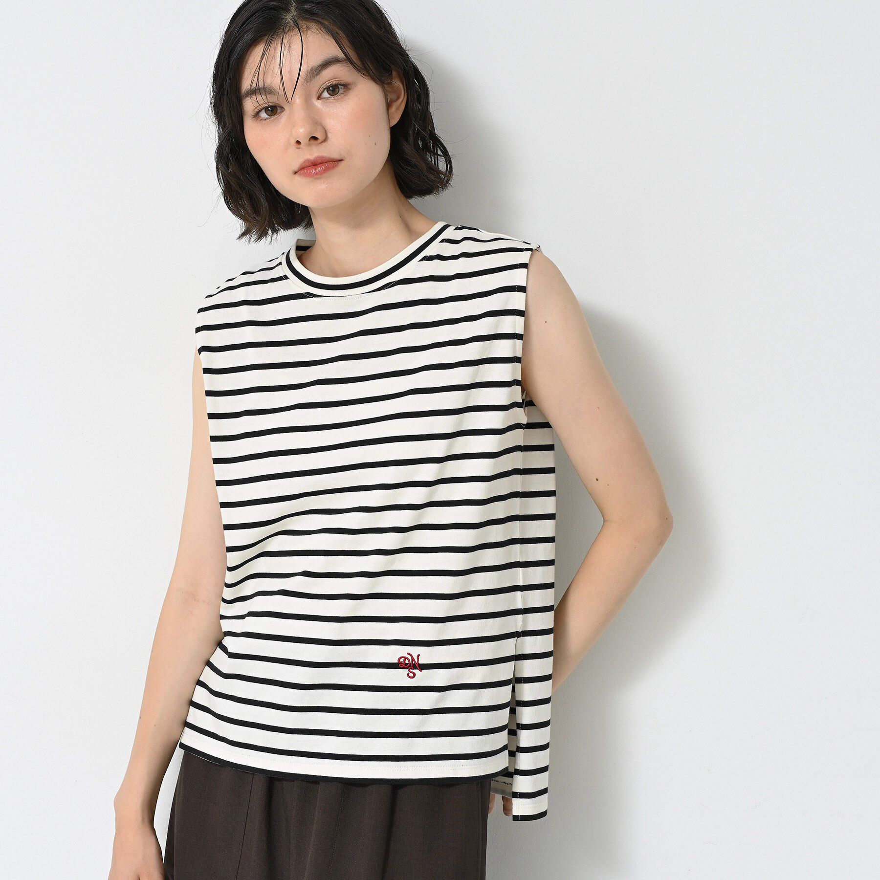 Dessin「【洗える】ノースリーブカットソー」|Tシャツ・カットソー|