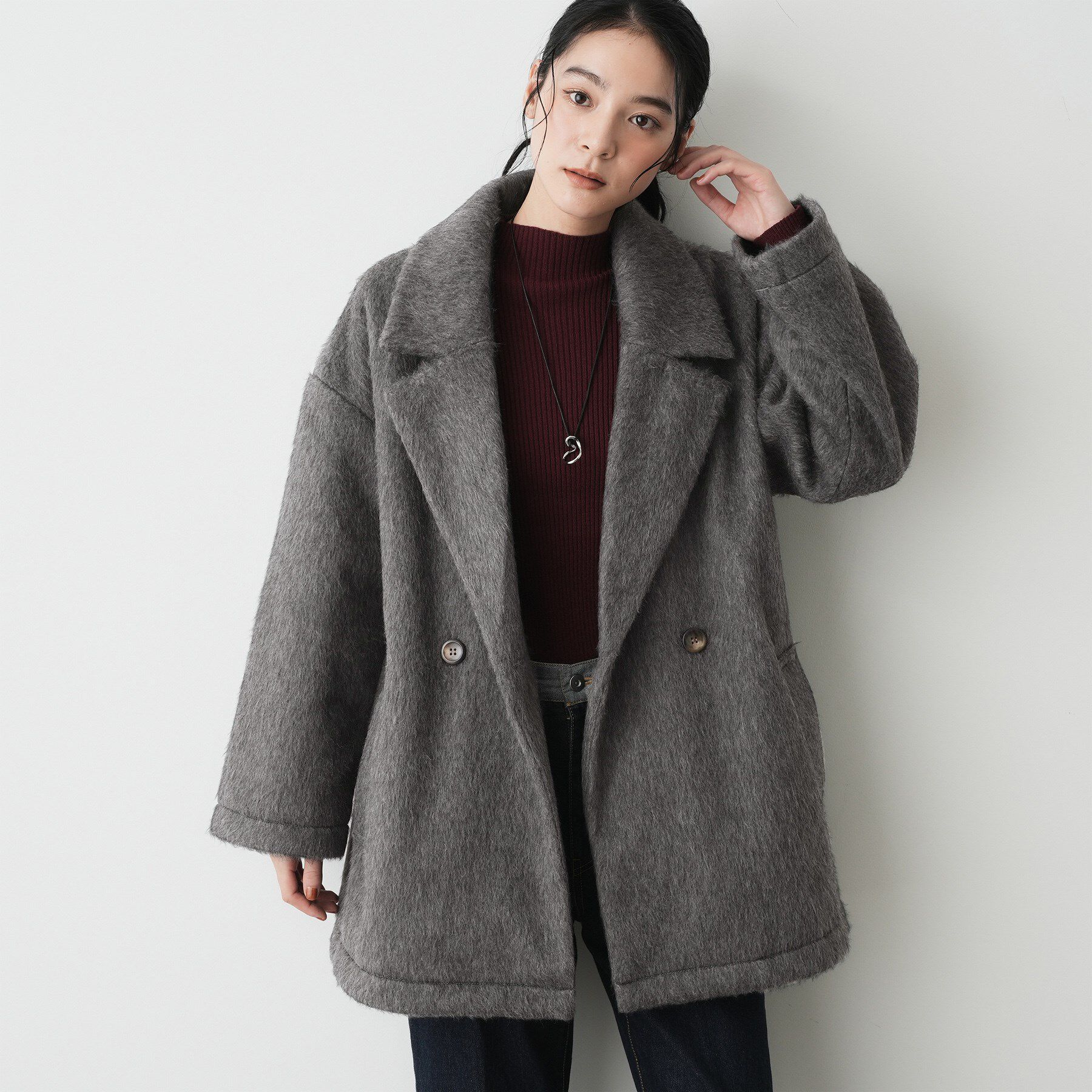 Dessin「シャギーコート」|ピーコート|