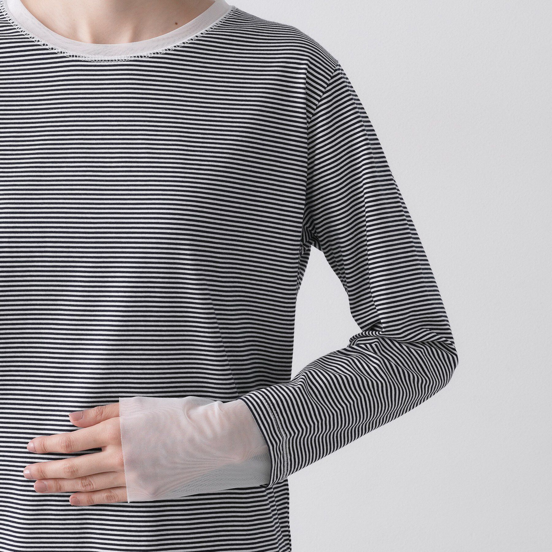 Dessin「【洗える】シアーチュールポイントカットソー」|Tシャツ・カットソー|