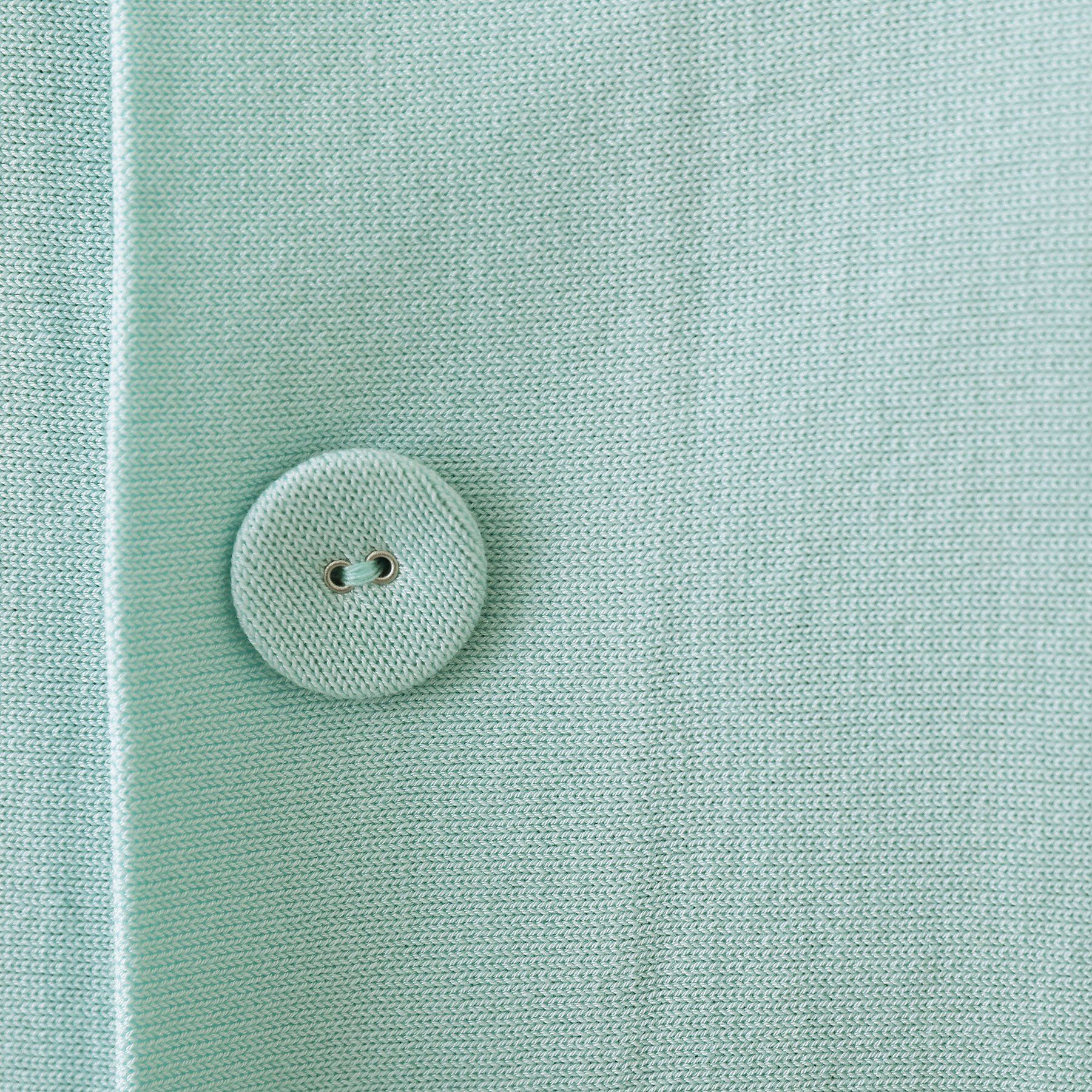 Dessin「【洗える】後ろボタンニットプルオーバー七分袖」|ニット・セーター|