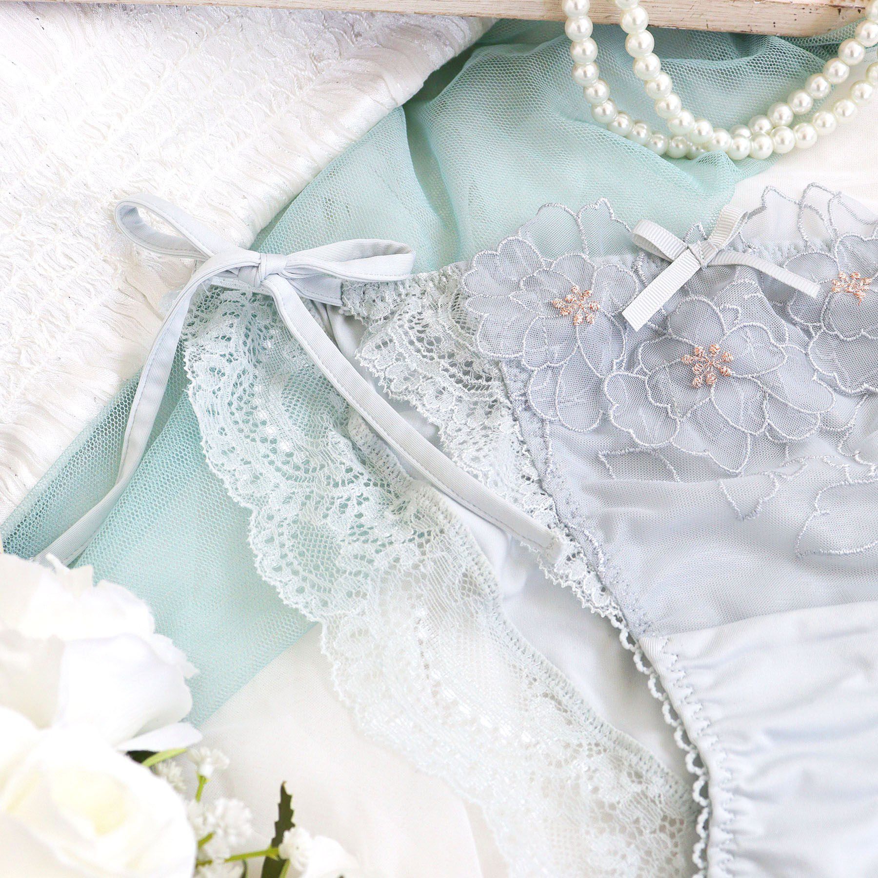 Risa Magli「スティーナ リボンショーツ」|インナー|