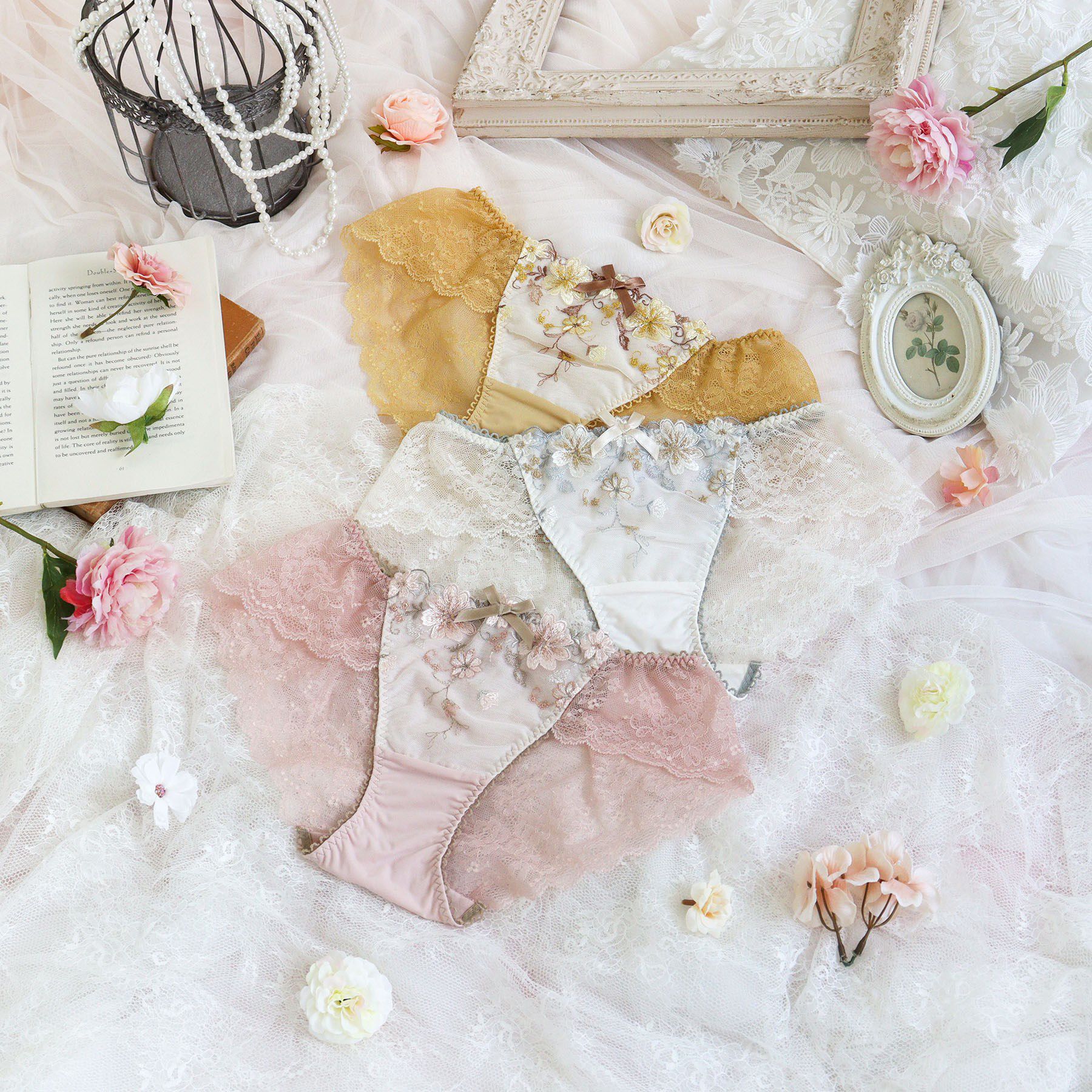 Risa Magli「ジア レースショーツ」|インナー|