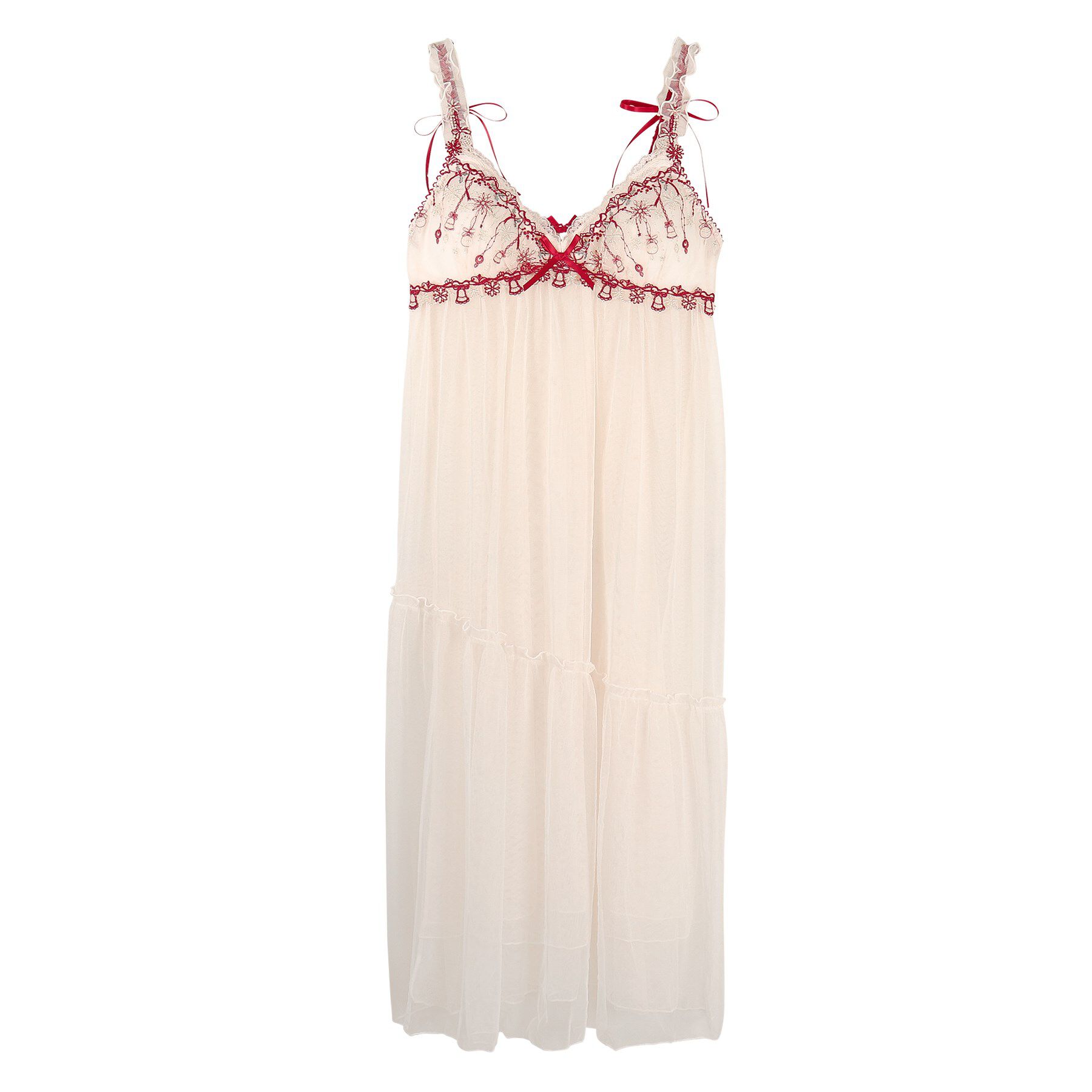 Risa Magli「【ルビー】 カップ付マキシワンピース」|インナー|