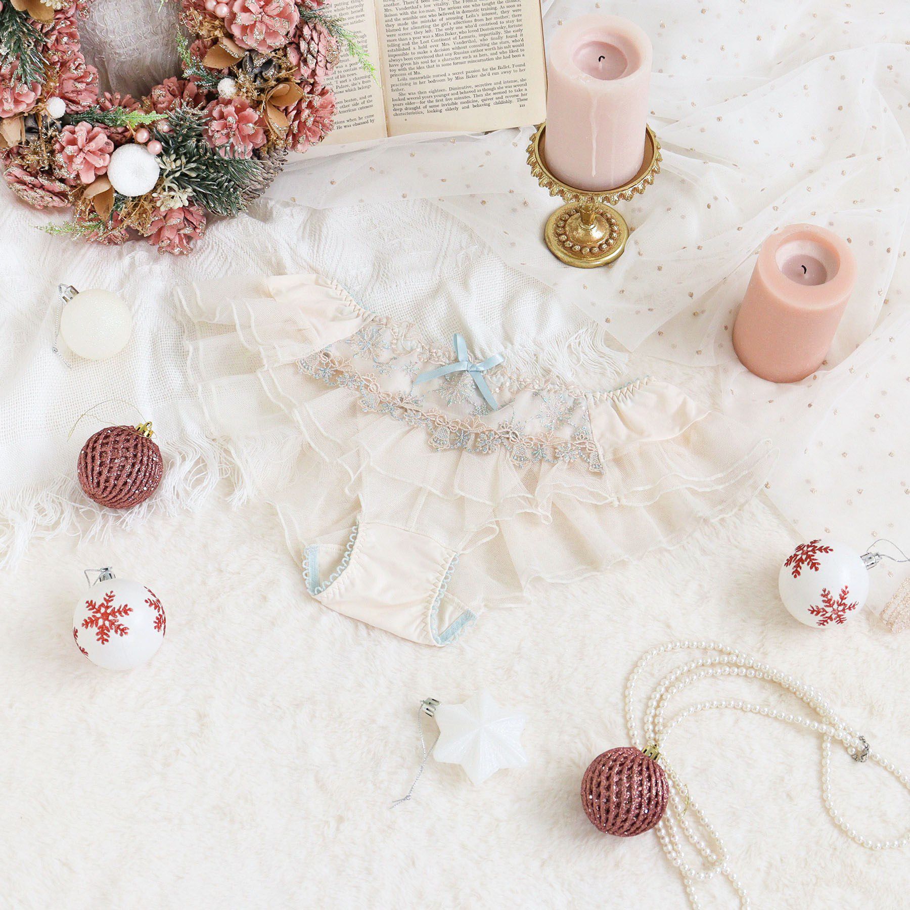 Risa Magli「【ルビー】 フレアショーツ」|インナー|トープ(054)