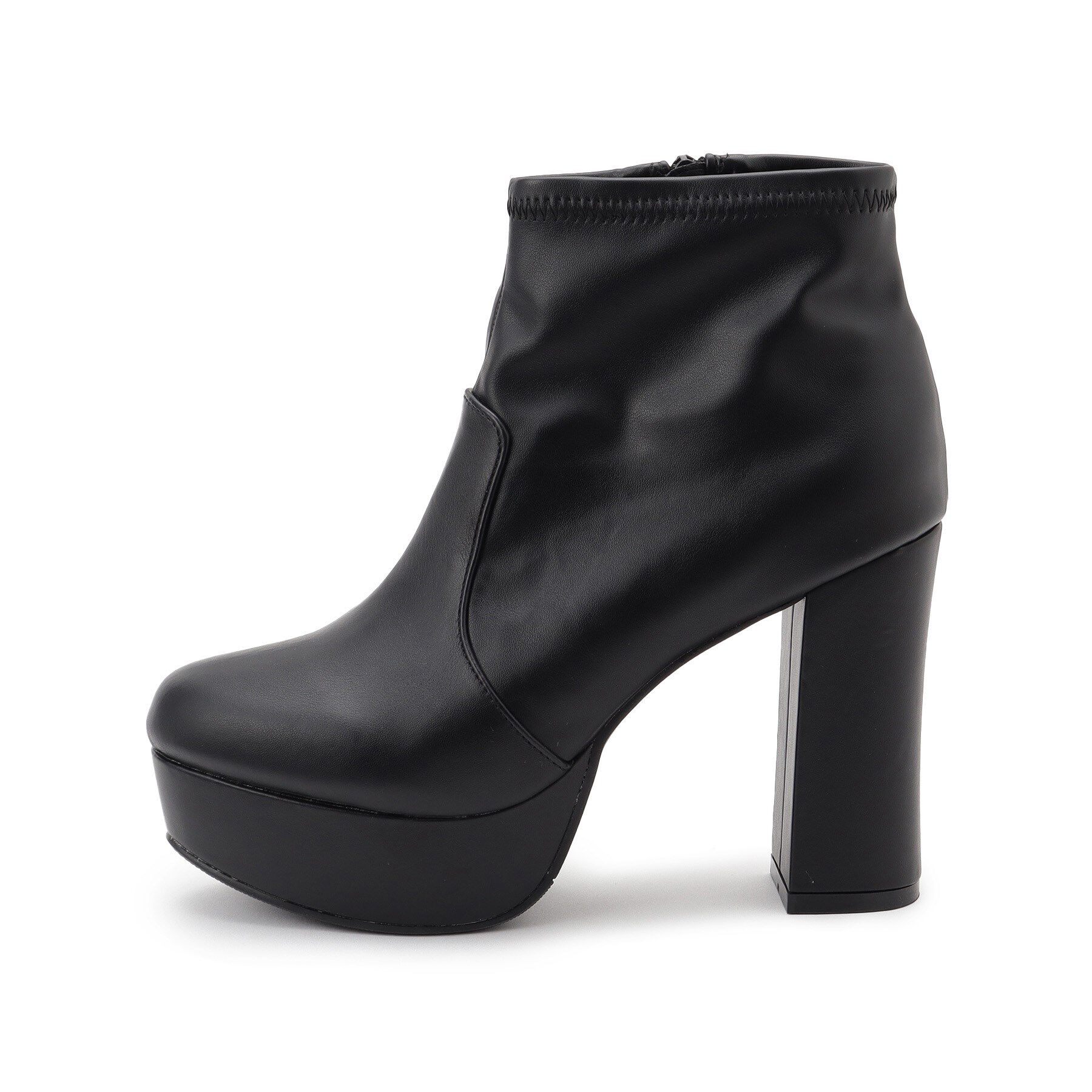 csT&P「厚底ストレッチブーツ」|ショートブーツ|