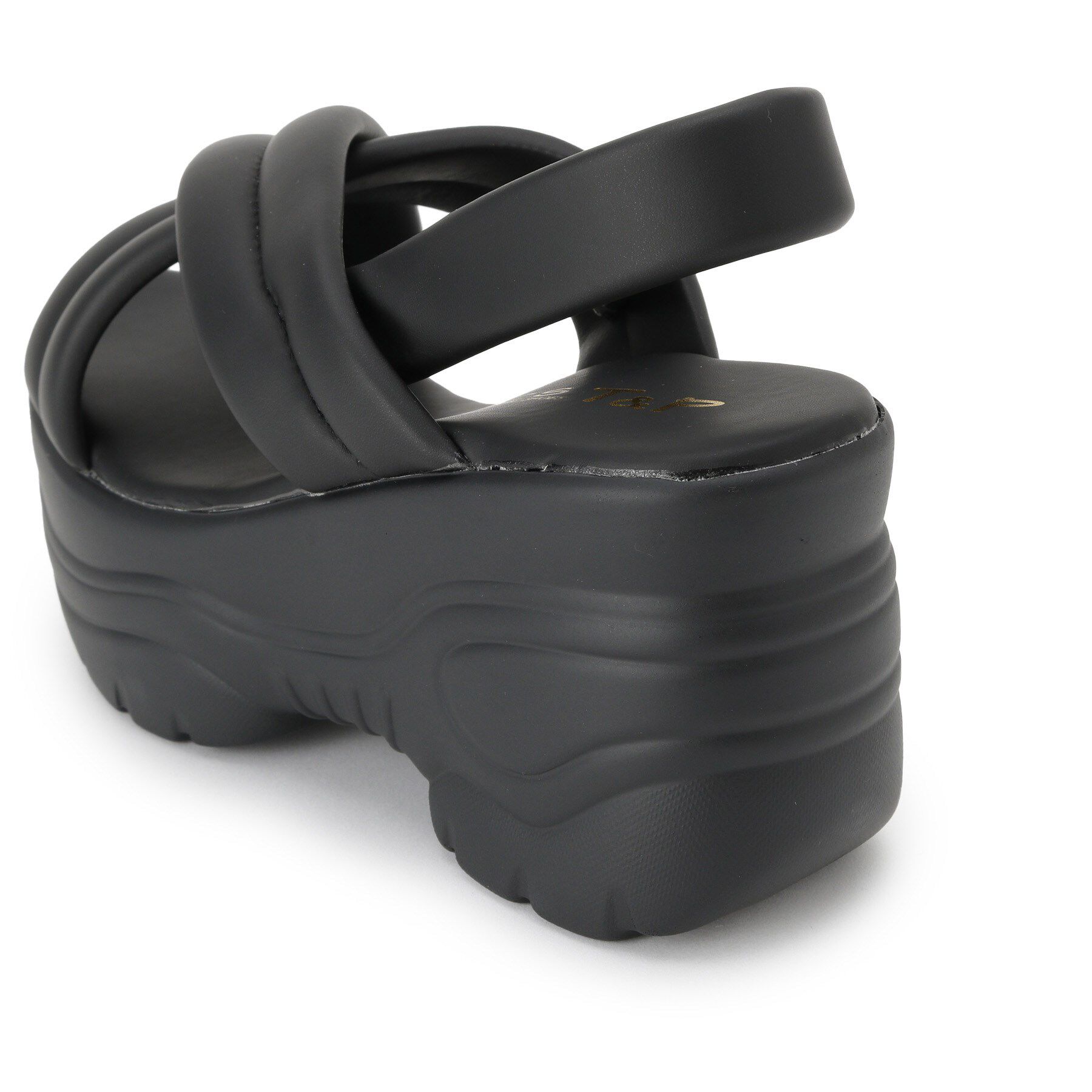 csT&P「厚底クロスサンダル パデットサンダル」|サンダル|