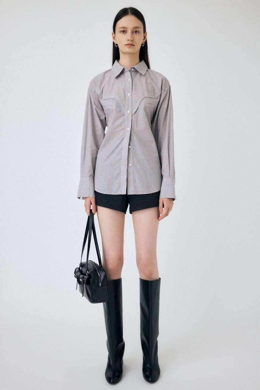 MOUSSY「WESTERN OVER シャツ」|シャツ・ブラウス|