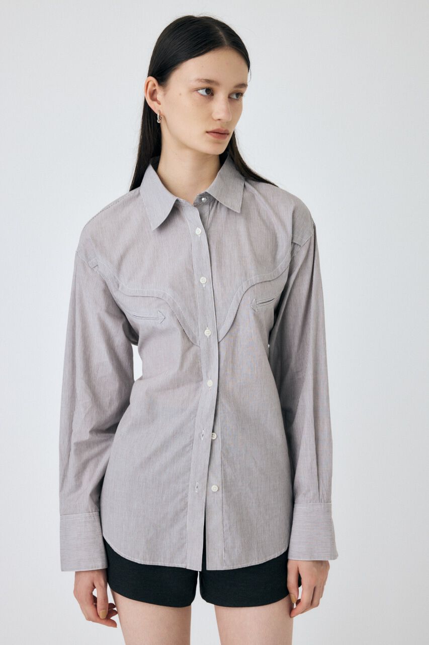 MOUSSY「WESTERN OVER シャツ」|シャツ・ブラウス|