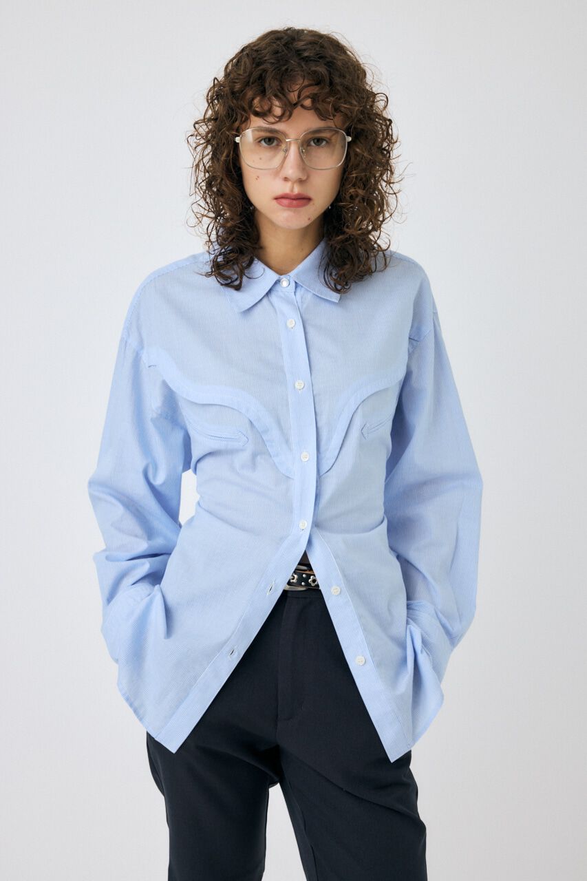 MOUSSY「WESTERN OVER シャツ」|シャツ・ブラウス|