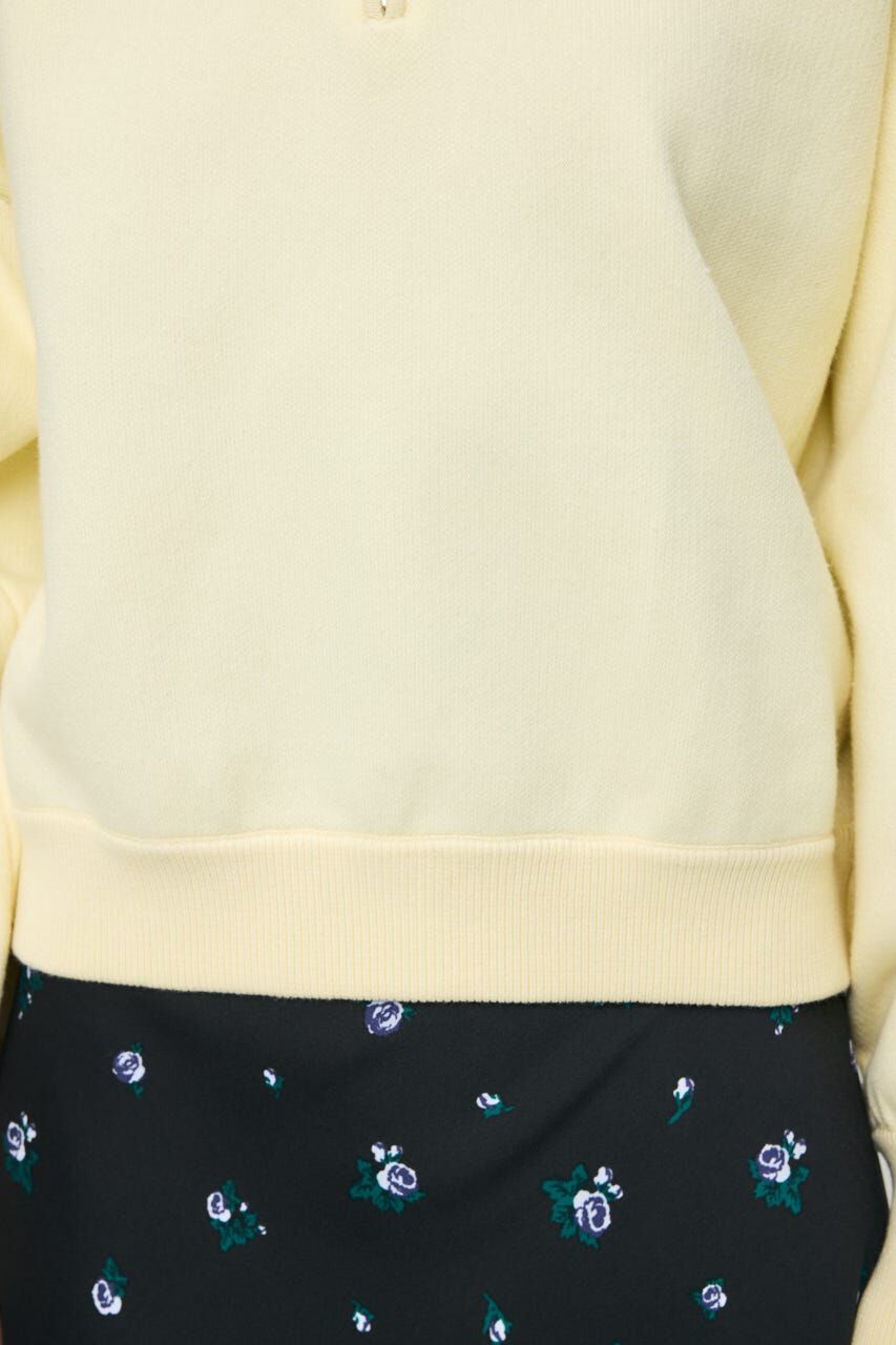 MOUSSY「SWEAT LIKE HALF ZIP ニットトップス」|パーカー|