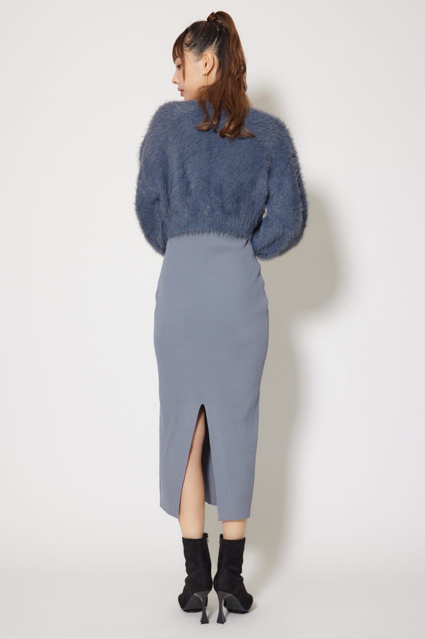 rienda「シャギーカーデセットワンピース」|ワンピース|