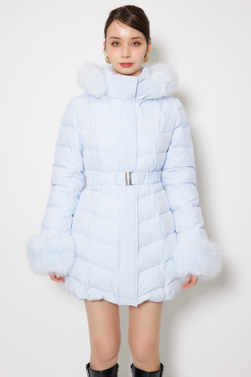 rienda「Aラインダウンワンピコート」|その他|