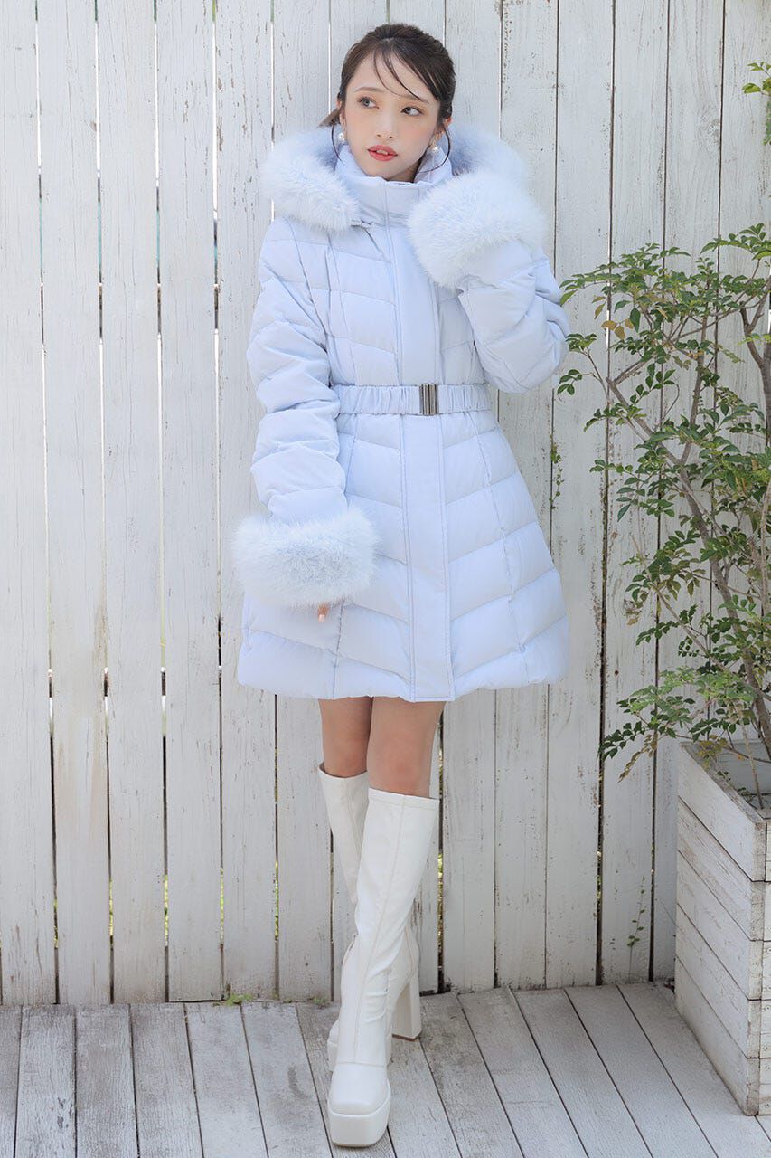 rienda「Aラインダウンワンピコート」|その他|