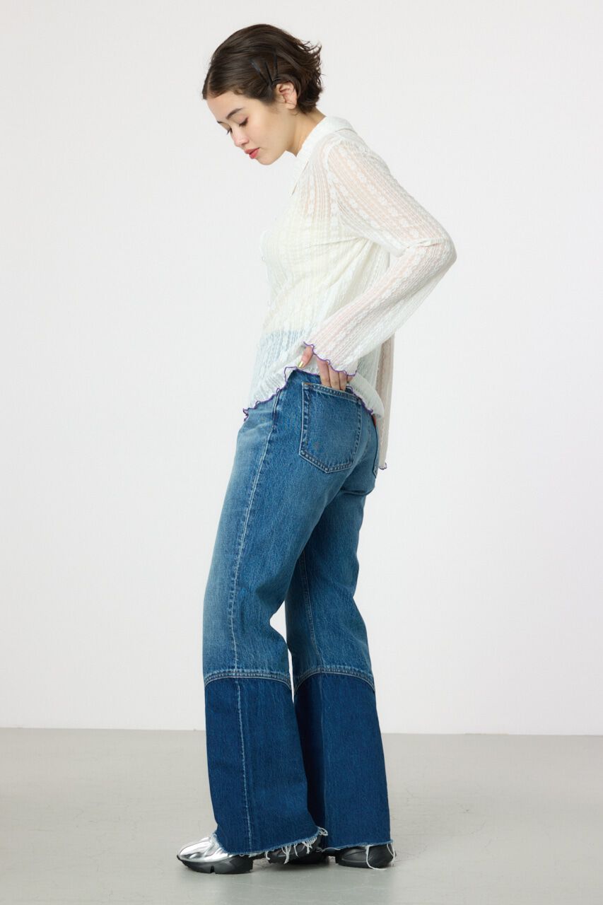 RODEO CROWNS「POINT COLOR シアーシャツ」|Tシャツ・カットソー|