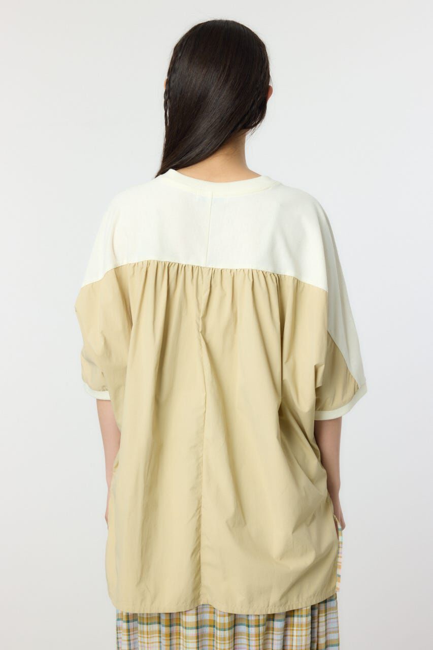 RODEO CROWNS「ドッキング切替ドルマントップス」|Tシャツ・カットソー|