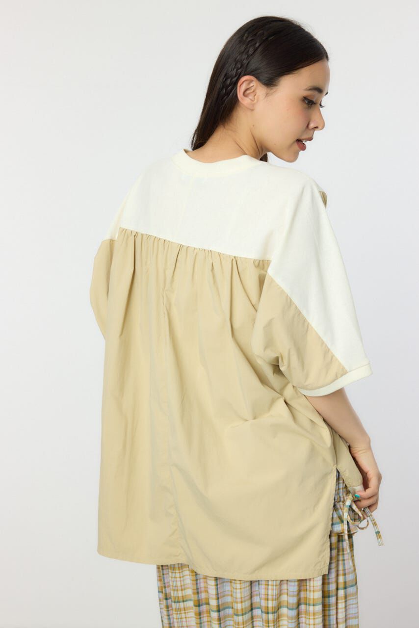 RODEO CROWNS「ドッキング切替ドルマントップス」|Tシャツ・カットソー|