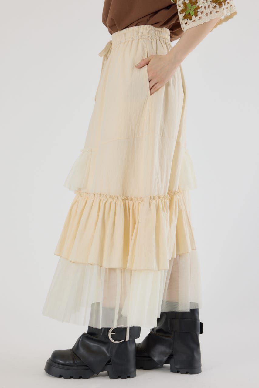RODEO CROWNS「ランダムティアードスカート」|スカート|