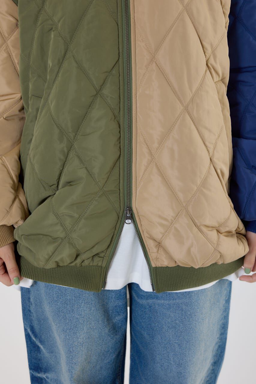 RODEO CROWNS「キルティングフードブルゾン」|ブルゾン・スタジャン|