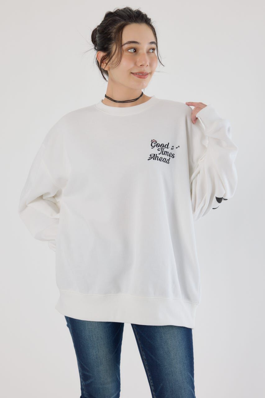 RODEO CROWNS「GHOST BEAR スウェットトップス」|パーカー|