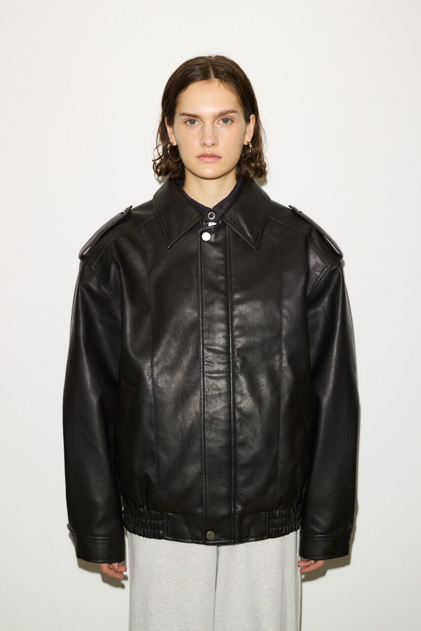 SLY「PAD IN F／LEATHER ジャケット」|その他|