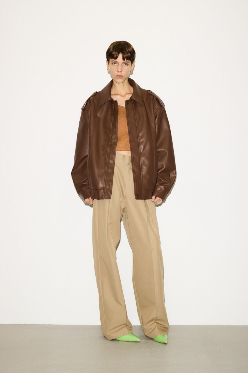 SLY「PAD IN F／LEATHER ジャケット」|その他|