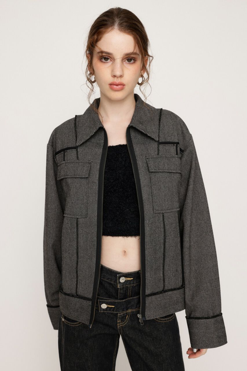 SLY「KERSEY INSIDE OUT OVER ジャケット」|その他|