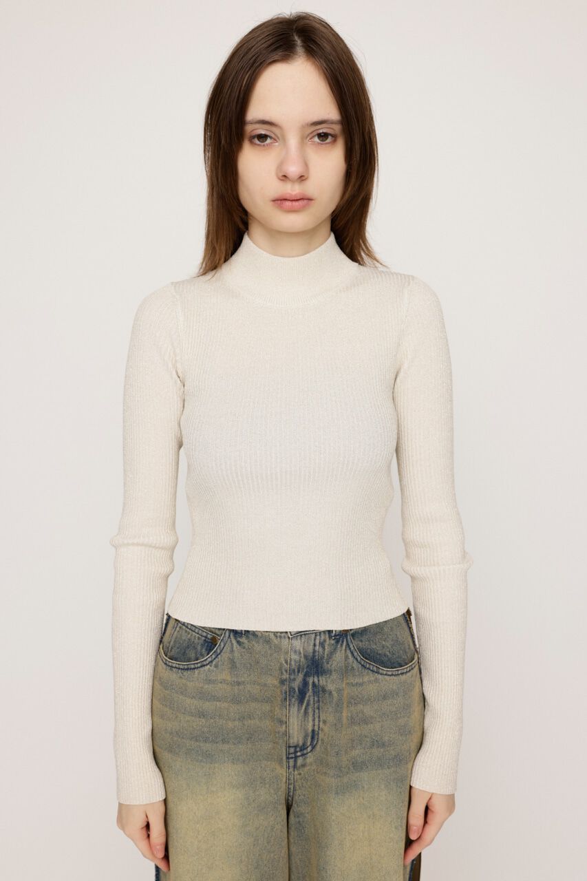 SLY「GLITTER COMPACT トップス」|ニット・セーター|