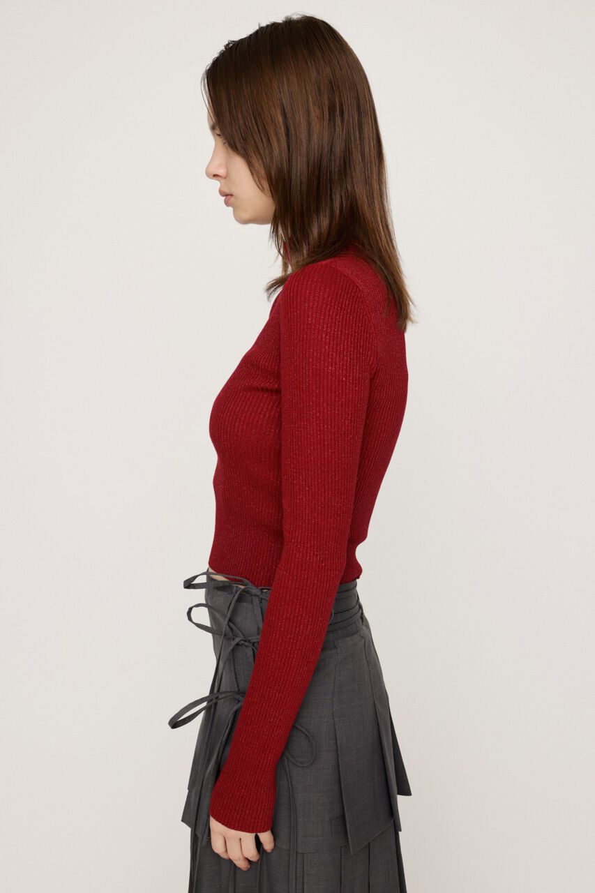 SLY「GLITTER COMPACT トップス」|ニット・セーター|